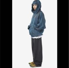 Raucohouse ブラックワイドバギーデニムのサムネイル