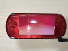 【ジャンク】SONY PSP 3000本体 レッドのサムネイル