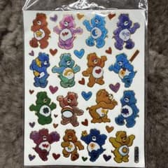 ケアベア ステッカー 15枚セットのサムネイル