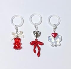 【M-24】 アンブレラマーカー めじるしアクセサリー 赤 レッド