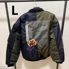 NEIGHBORHOOD ネイバーフット ヨウジヤマモト MA-1 LLサイズ NEIGHBORHOOD ネイバーフット ヨウジヤマモト MA-1 Lサイズ - メルカリ
