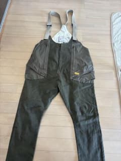NATAL DESIGN サスペンダー付きワークパンツ Mサイズ