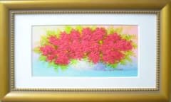 絵画 油絵 梶谷佳世 肉筆油絵 縁起物 赤い花 絵画 油絵 梶谷佳世 肉筆油絵 縁起物 赤い花 - メルカリ