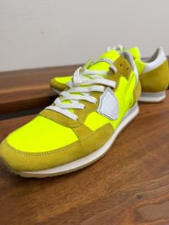 PHILIPPE MODEL×1PIU1UGUALE3蛍光イエロー スニーカーのサムネイル