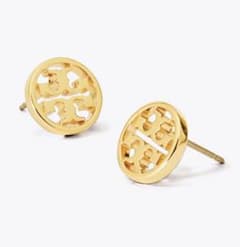 TORY BURCHトリーバーチ ミラーパヴェ スタッズピアス　ピアスのサムネイル
