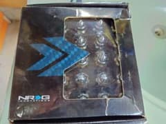 NRG スチールバレットナット M12×P1.25 シルバー 20本 JDMのサムネイル