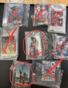 건담 포스터 아크릴 스탠드 2 개 세트