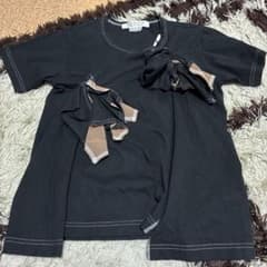 COMME des GARÇONS 立体リボン半袖Tシャツ M COMME des GARÇONS 立体リボン半袖Tシャツ M - メルカリ