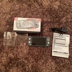 NINTENDO SWITCH LITE グレー　スプラテゥーン2のサムネイル