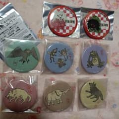 呪術廻戦 伏黒恵の式神 キャラバッジコレクション 缶バッジ8個セット