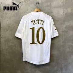 PUMA イタリア代表 2004 トッティ ユニフォーム ゲームシャツ サッカー PUMA イタリア代表 2004 トッティ ユニフォーム ゲームシャツ サッカー