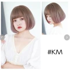 キュートサイドボブ　ウィッグ(ブロッサムラテ)のサムネイル