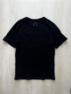 山と道 メッシュメリノウール Tシャツ ブラック ユニセックス Mのサムネイル