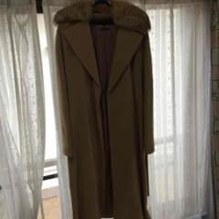【美品】23区 羊毛カシミヤロングコートのサムネイル