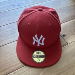 NEW ERA 59FIFTY ニューヨークヤンキース キャップ 赤のサムネイル