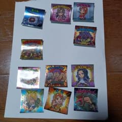 ビックリマンシール まとめ売り ワンピース エヴァンゲリオン ガンダムのサムネイル