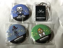 UNDERTALE コンサート アクリルキーホルダー 缶バッジ - メルカリ