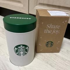 新品未使用 スターバックス オリジナル缶キャニスターのサムネイル