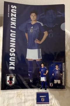 鈴木淳之介　一番くじ サッカー日本代表 クリアファイル　アクスタのサムネイル