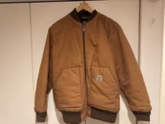 Carhartt 当時物　ビンテージ　ブラウン ジャケット ボンバー　MA-1のサムネイル
