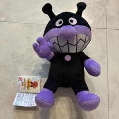 【新品・タグ付】それいけ！アンパンマン　みんなでピースぬいぐるみL ばいきんまん