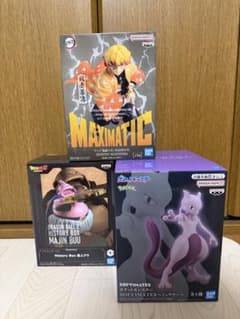 フィギュア 3体セット 鬼滅の刃 ドラゴンボール ポケモン