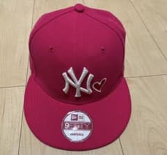 New Era 9FIFTY NYロゴ スナップバックキャップ レッドのサムネイル