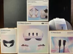 【ちゃぶ台(プロフ必読)匿名配送໒꒱ 様専用】Meta Quest 3 512G