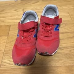 New Balance 23cm スニーカー レッド ブルーのサムネイル