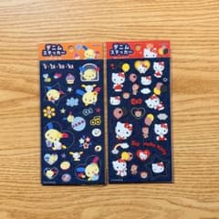 ウサハナ キティちゃん デニムステッカーセット - メルカリ