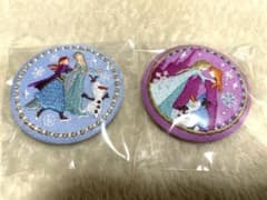 新品未使用】アナと雪の女王 ディズニー刺繍缶バッジセット - メルカリ