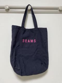 BEAMS ネイビー トートバッグのサムネイル