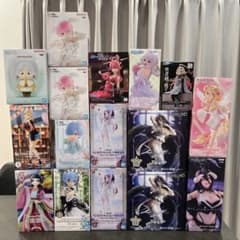 匿名配送】最新美少女フィギュア含む プライズまとめ売り 16点セット