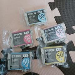 パルタン様専用EPSON IC6CL50、写真色のみ５個のサムネイル
