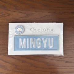SEVENTEEN セブチ Ode to you ネームワッペン ミンギュ - メルカリ