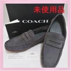 未使用 27cm  COACH スエードシューズ 9D ドライビングシューズのサムネイル