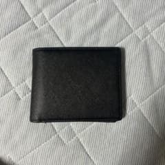 メンズ 二つ折り財布 ブラックのサムネイル