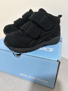 ASICS KIDS SHOES ブラック スニーカー 15センチのサムネイル