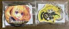 終わりのセラフ くじタイム 三宮三葉 缶バッジ アクリルキーホルダー セットのサムネイル