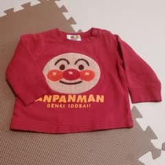 アンパンマン　トレーナー　赤　80のサムネイル