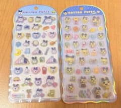 たまごっち COTTON PUFFY シール 2種セットまめっち、みみっちのサムネイル