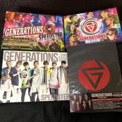 GENERATIONS  アルバム LIVE DVDまとめ売りオマケ15日まで！のサムネイル