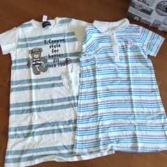 女の子　ワンピース　2枚セット　サイズ130のサムネイル