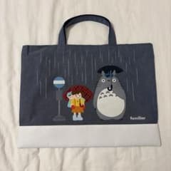 【新品未使用】familiar となりのトトロ デニムバッグのサムネイル