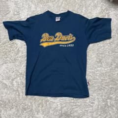 Ben Davis 半袖Tシャツ ブルー ロゴ刺繍のサムネイル