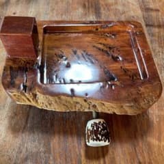 手作り木製釣り竿ホルダー ヘラブナ釣りお膳 - メルカリ