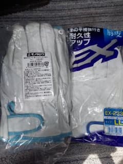 作業用皮手袋 未使用品のサムネイル