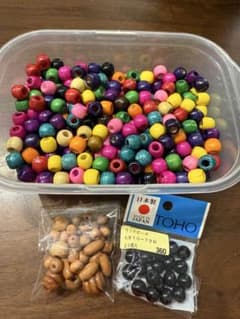 木製ビーズのサムネイル