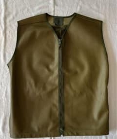 ジャーキンベスト イギリス軍 vintage ベスト ジャケット レザーのサムネイル
