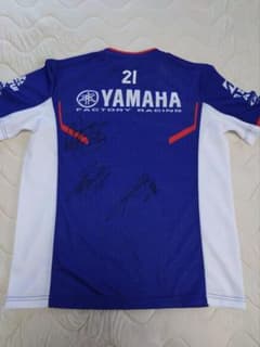 2026 鈴鹿8耐 YAMAHA サイン入り Tシャツ ジャックミラー ヤマハ